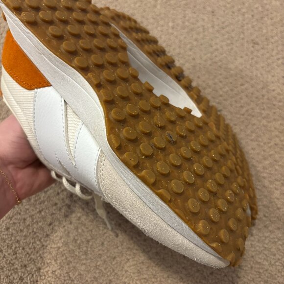 New Balance 327 White/Rust Orange Size 8 - Picture 3 of 6